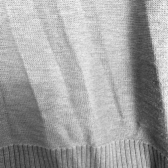 J Crew Womens Knit Open Cotton Gray H9492 Bell Sleeve Cardigan Sweater sz XS - Picture 14 of 16